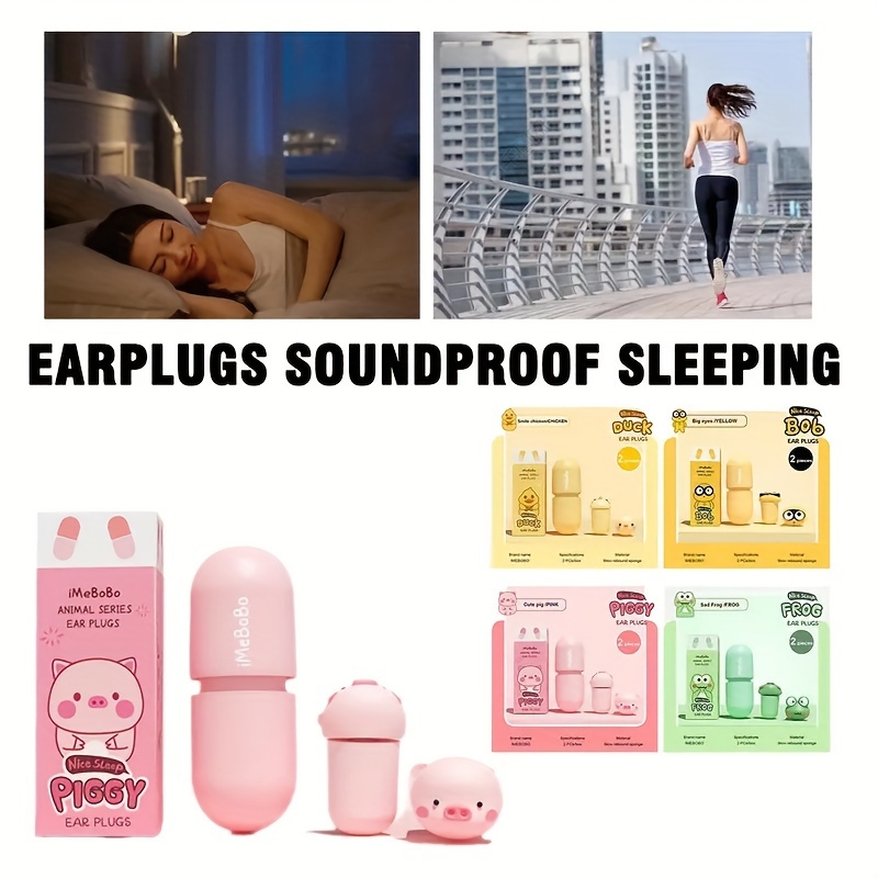 Earplugs, Reusable Noise-Reducing Earplugs Perfect for Sleep