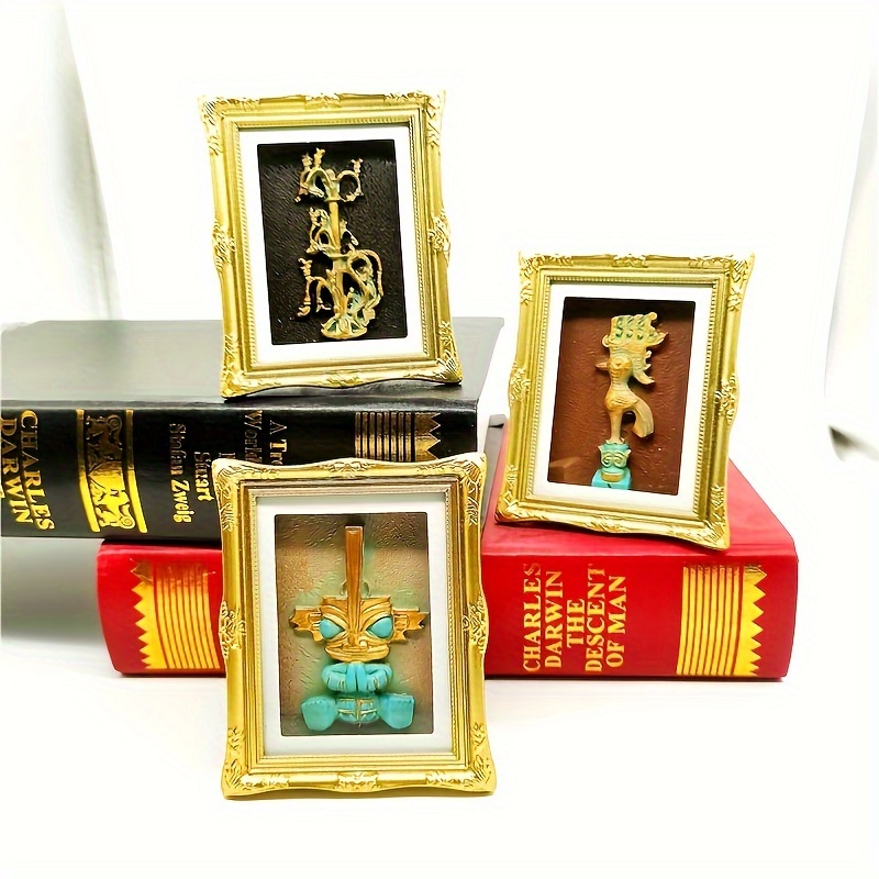 Magnetic Picture Frame Holds Pictures Reusable Black Magnet - Temu