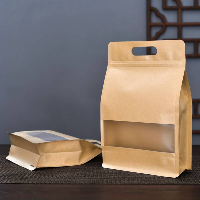 LOOKSGO 12 Sacchetti Regalo In Tessuto Non Tessuto Con Manici - 20x10x25 Cm - Riutilizzabili Per Bomboniere E Feste