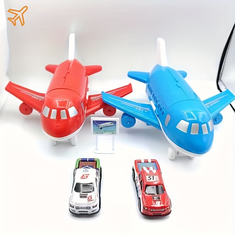 Transport Cargo Airplane Toddler Airplane Toys With Lights And
