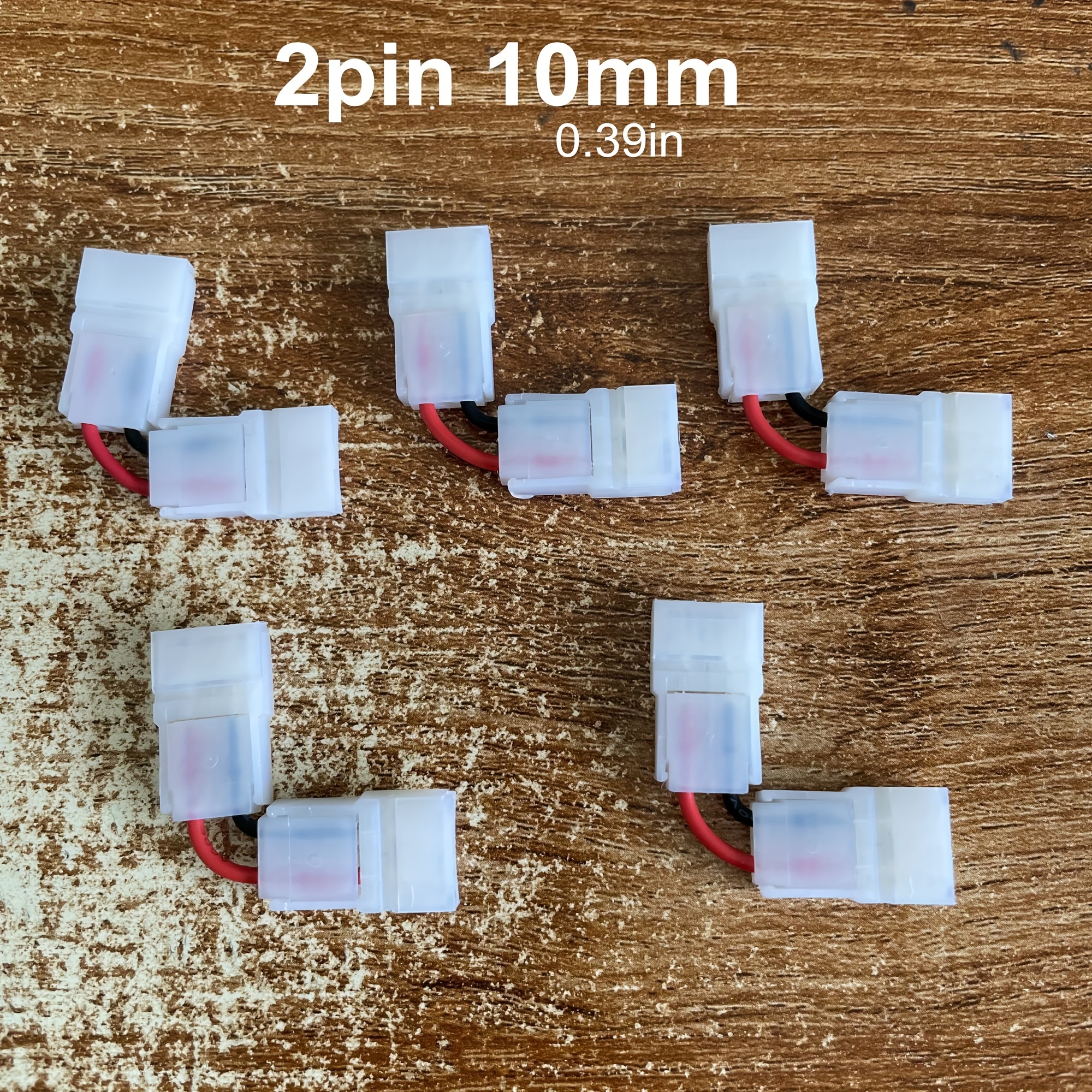 Connecteur de bande led 2/3/4 broches 8/10mm connecteur réglable à angle  droit pour 3528 / 5050 Smd Rgb Led Strip Lights 90 degrés coin