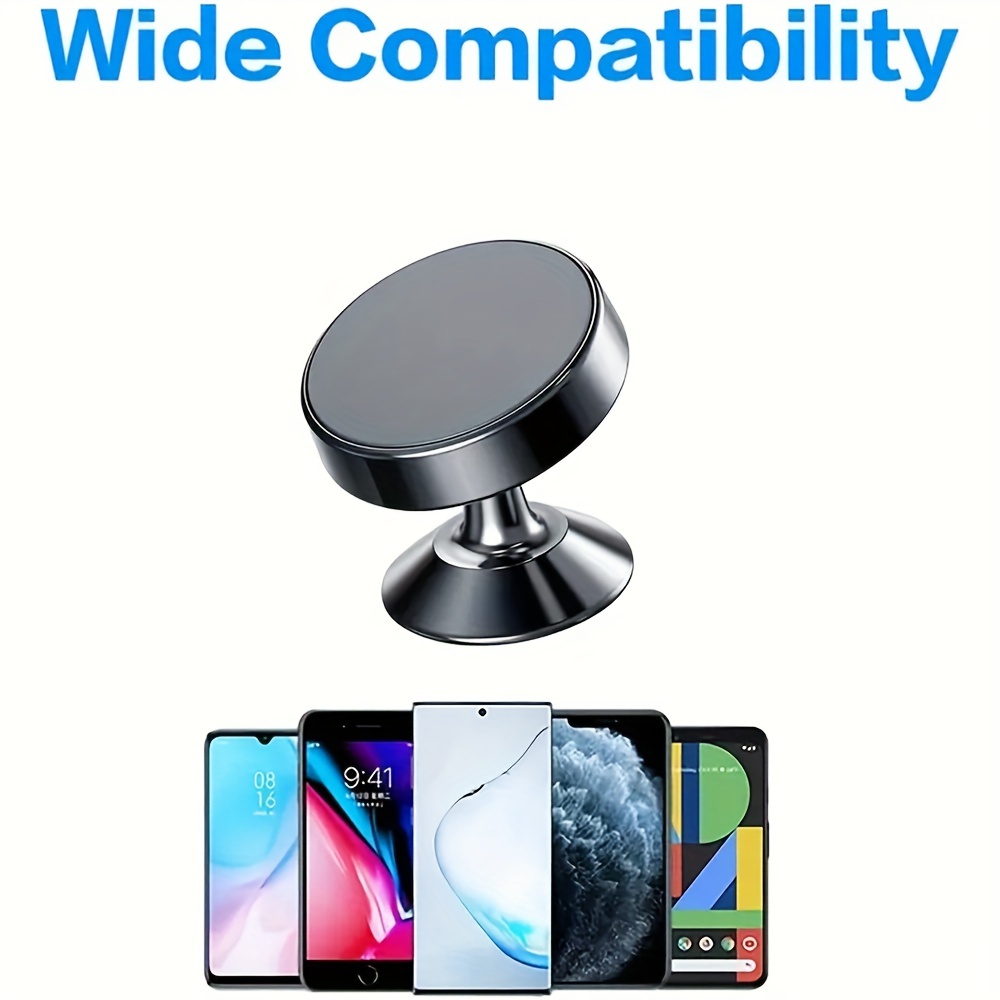 Car Phone Holder Magnetic Suction Strong Magnet Suction Cup Bracket