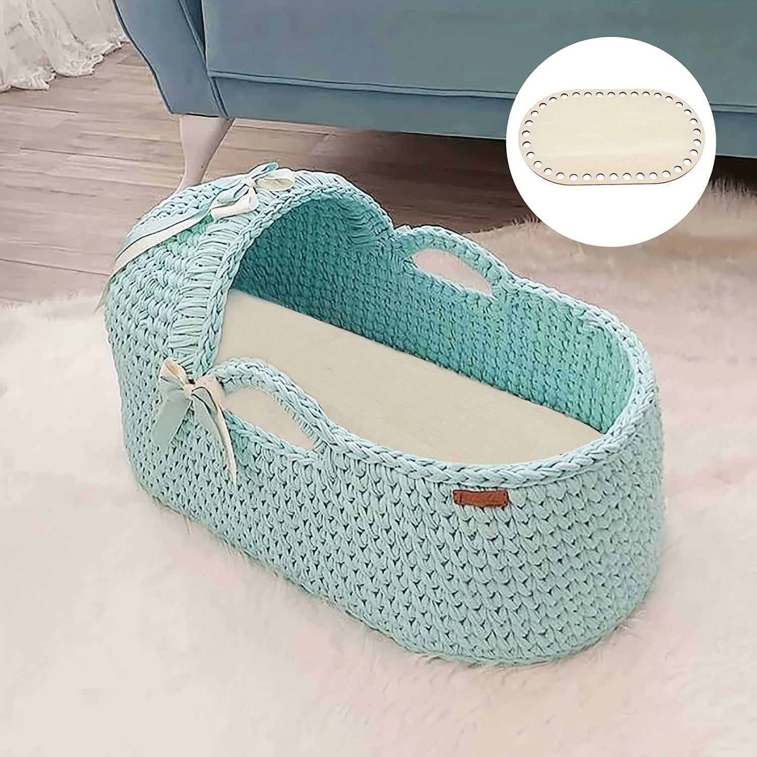 Zerodeko 5pcs Woven Bag Base Basket Weaving Supplies Crochet Basket Base  Crochet Accessories and Supplies Crochet Bag Bottom Crochet Supplies and