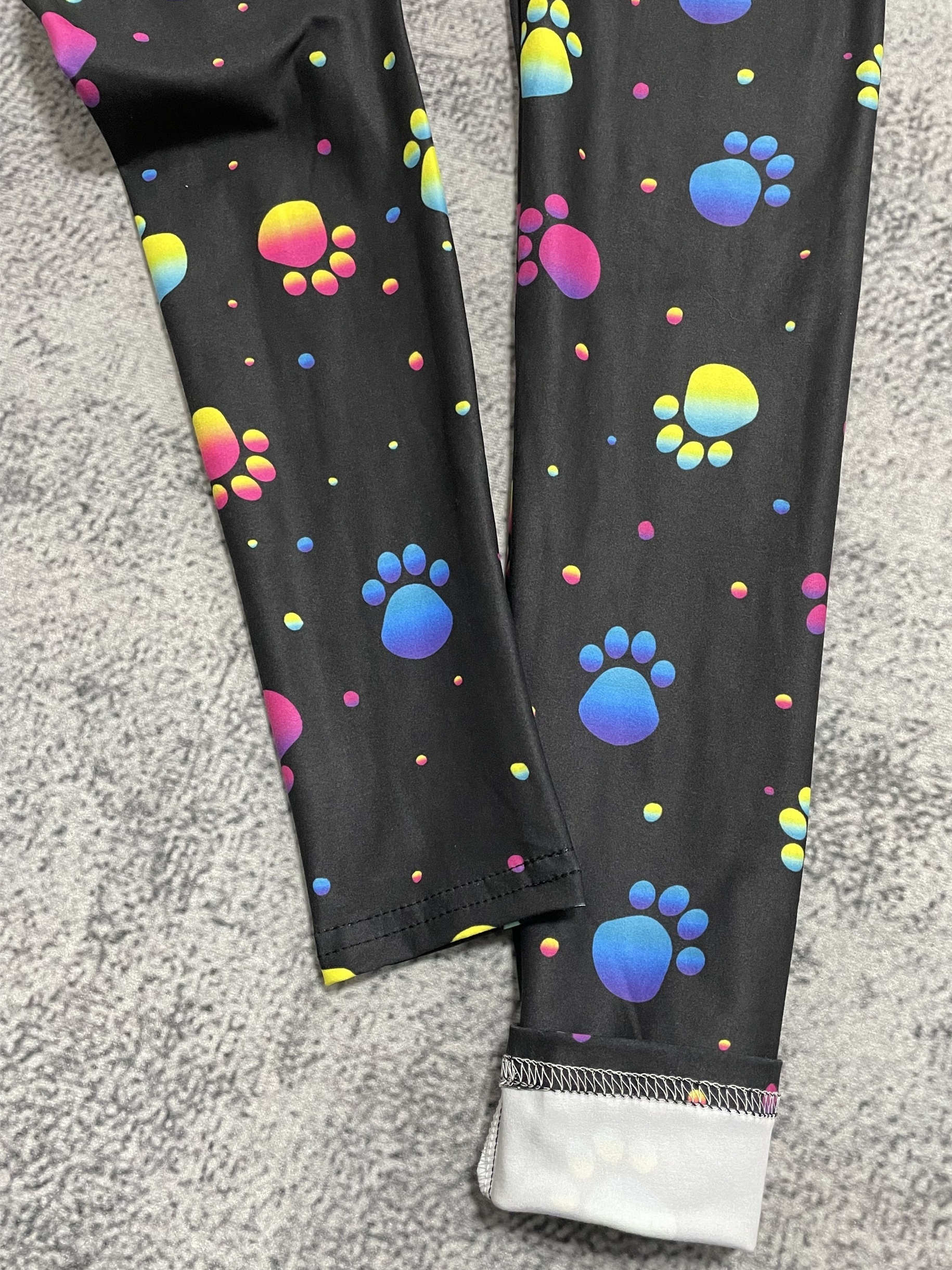 Girls Stretch Soft Leggings Cute Print Pants Kids Clothes