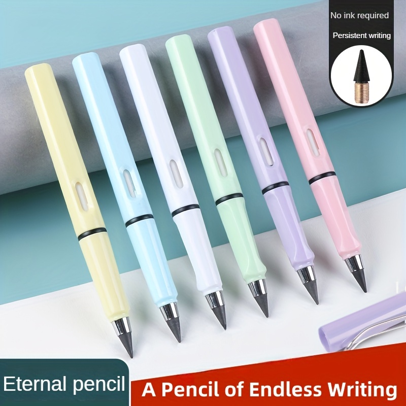 Inkless Pencils Eternal And 8 Nibs Everlasting Magic Pencil - Temu