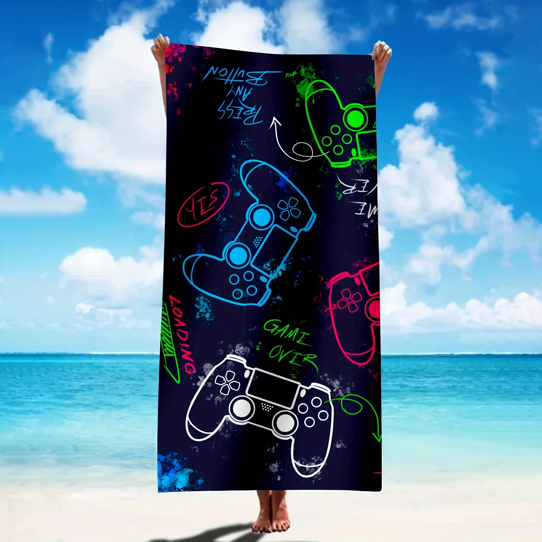 Microfiber Beach Towel Oversize Clearance,extra Large 59x29.5