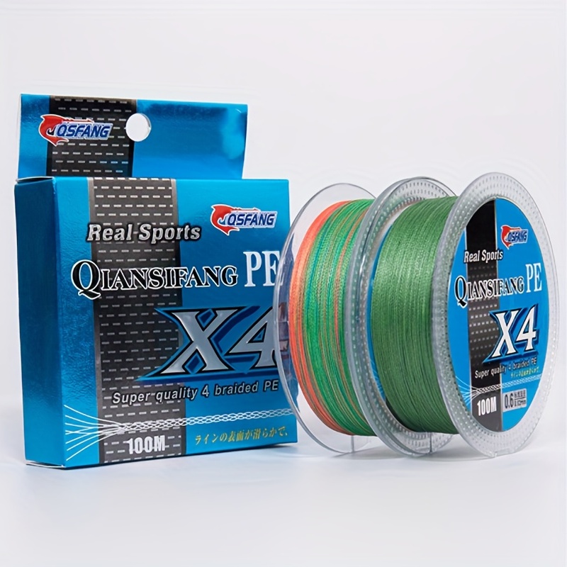3937.01inch/109yds 8 Strands Braided PE Fishing Line, Strong Multifilament  Fishing Main Line, Fishing Tackle