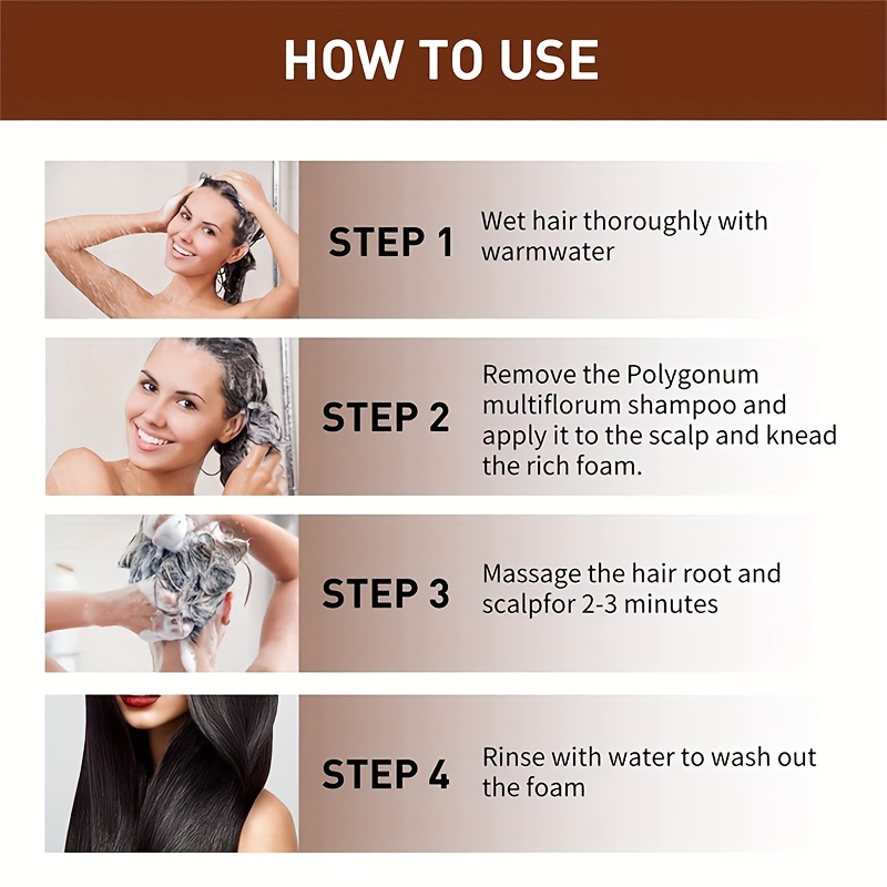 Polygonum Multiflorum Shampoo Soap for Hair Care