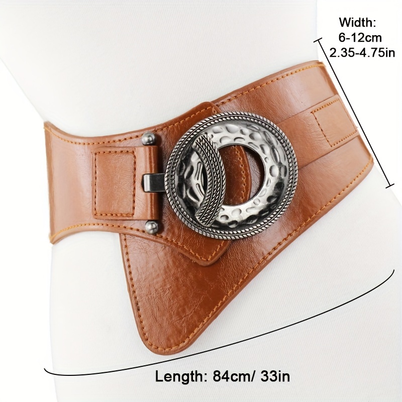 Women's Belt Genuine Leather Decorative All-match Girdle Flower Shaped  Buckle Leather Belt 2022 New For Dress Sweater Coat Suit Jeans - Temu Canada
