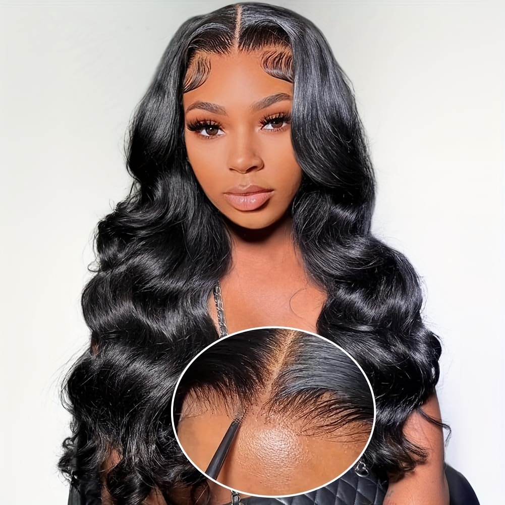 Glueless Wear and Go Lace Front Wigs Human Hair Pre Plucked