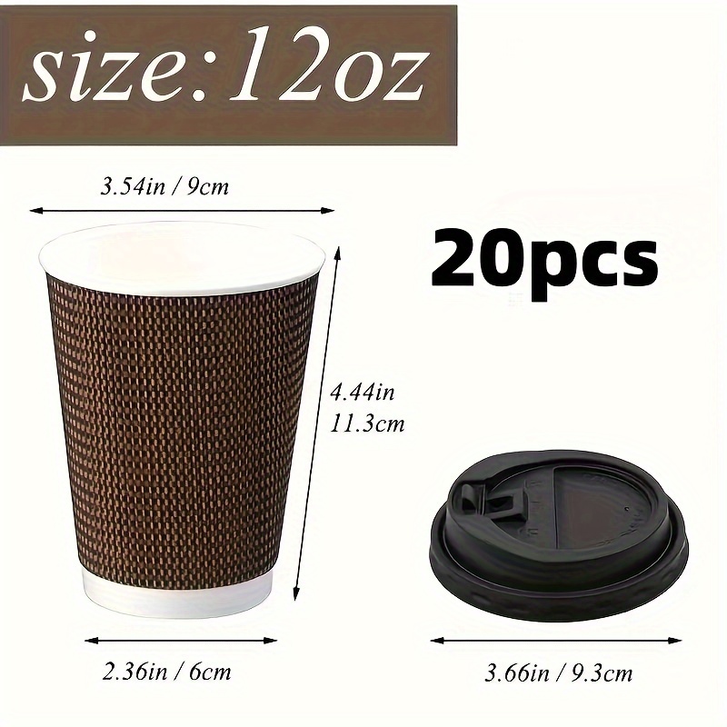 1 vaso de 20 oz a granel con tapa taza de café de viaje taza - Temu