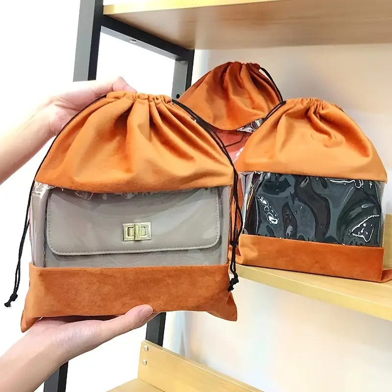 1pc 11 8 11 8in Dustproof Drawstring Bags Dust Bags Covers - Temu