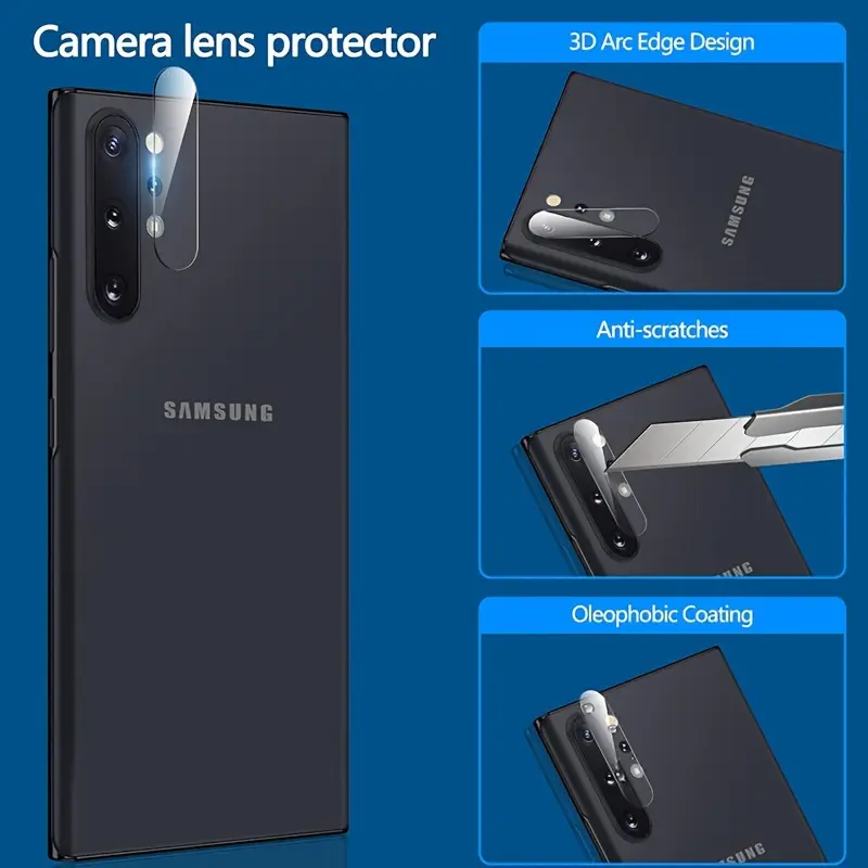 Lens Protector Note 10 Plus Protective Screen Note 10 Plus Back