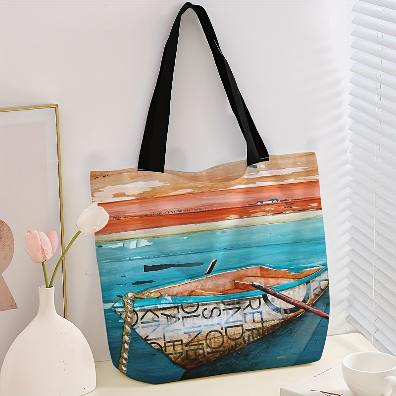 Woodenboat Zippered Tote