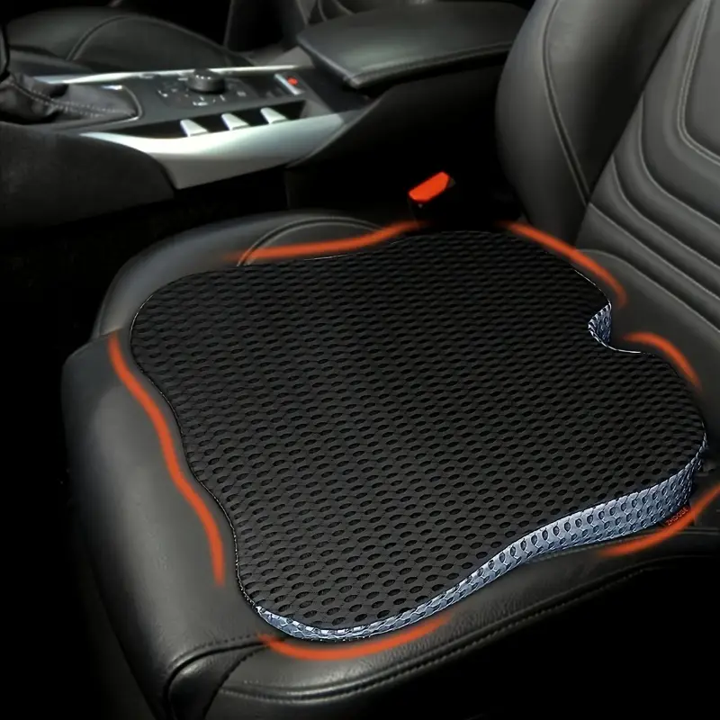 Car Coccyx Seat Cushion Pad, Heightening Wedge Booster Seat