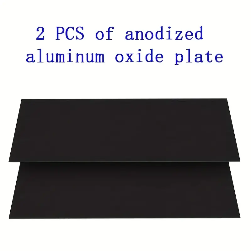Black Anodized Aluminum Metal Plate