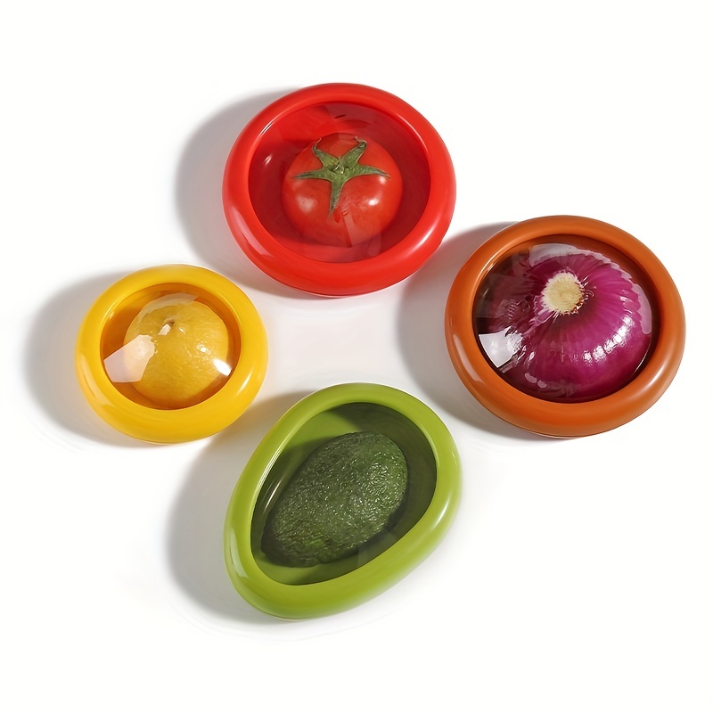 Boîte De Rangement Pour Fruits Et Légumes, Économiseur D'aliments, Fruits  Et Légumes, Conserver La Fraîcheur, Accessoires De Cuisine, Avocat, Tomate,  Oignon