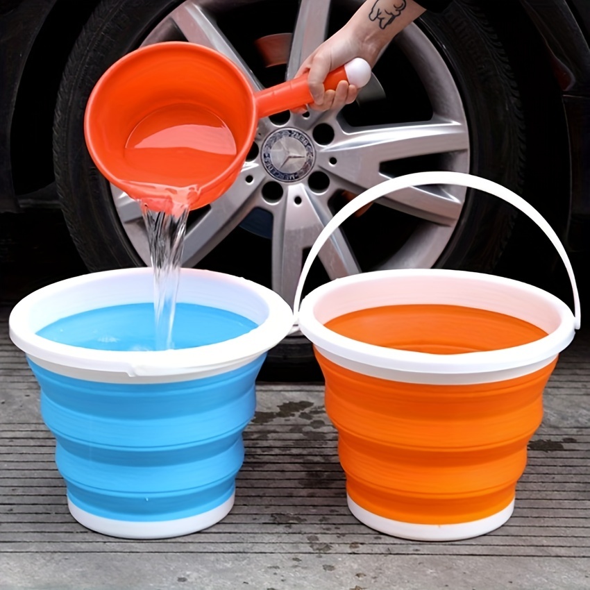 Portable Telescopic Car Wash Bucket: Perfect Car Travel Home - Temu