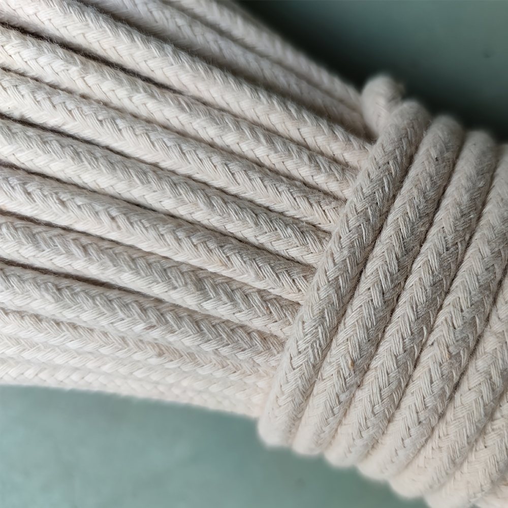 Braided Cotton Rope Multipurpose Clothesline X 50' X 100' - Temu Canada