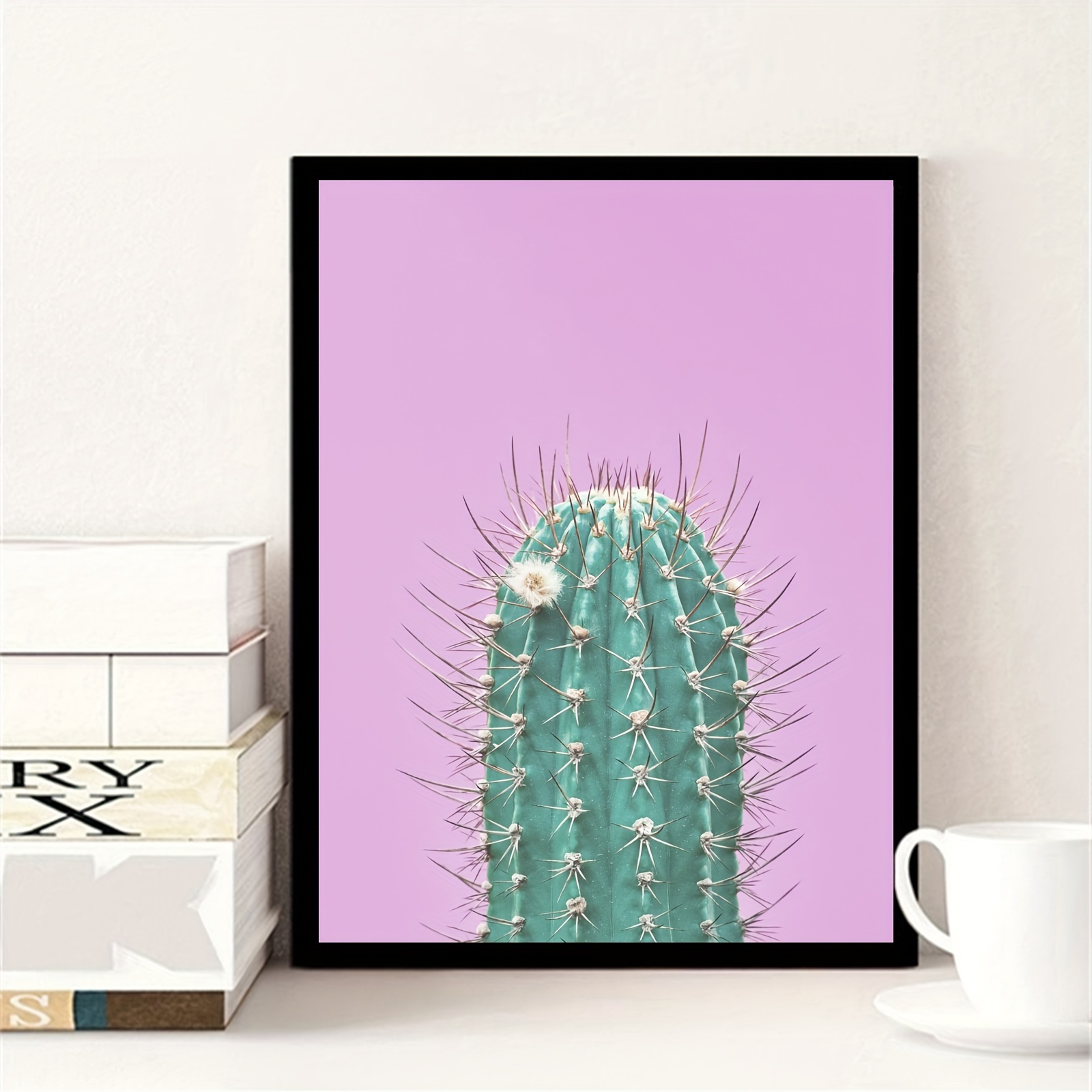 Arte de pared de cactus para baño, cuadros mexicanos, suculentas,  decoración de pared bohemia, plantas verdes, impresiones abstractas de  acuarela