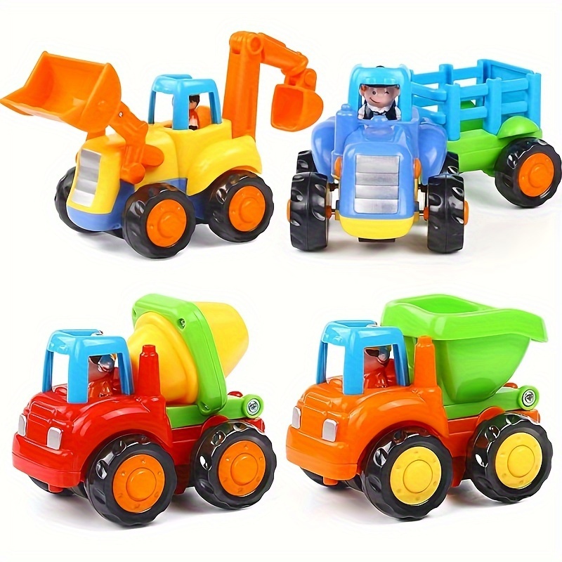 Modelo de caminhão de lixo infantil, carrinho de brinquedo em liga  metálica, tipo caminhão de lixo