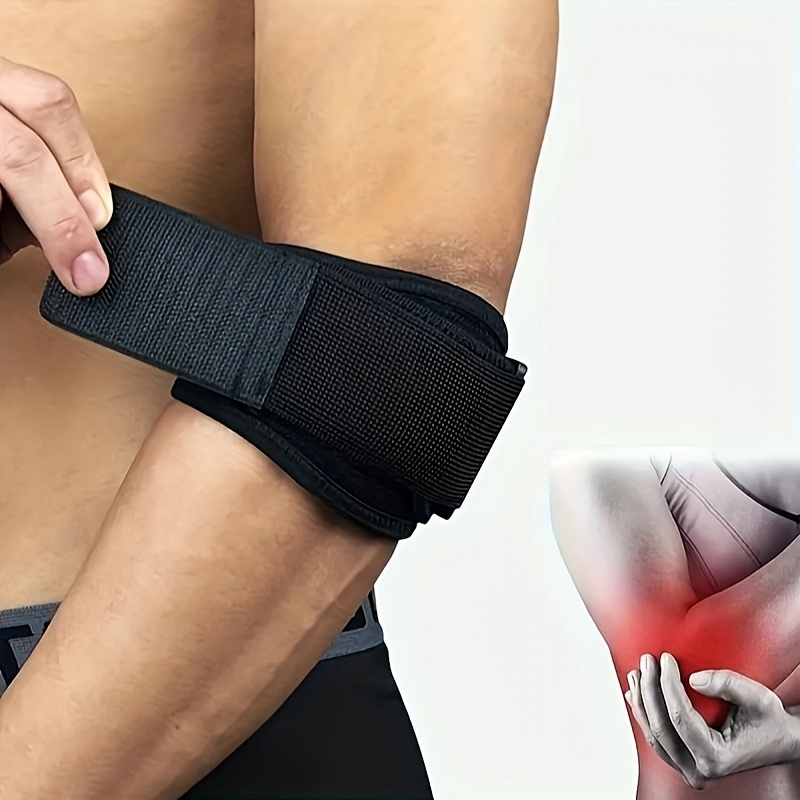 Elbow Brace, Tennis Elbow Strap Adjustable Elbow Support Sleeve with  Dual-Spring Stabilizer and Adjustable Straps for Arthritis, Tendonitis,  Tennis