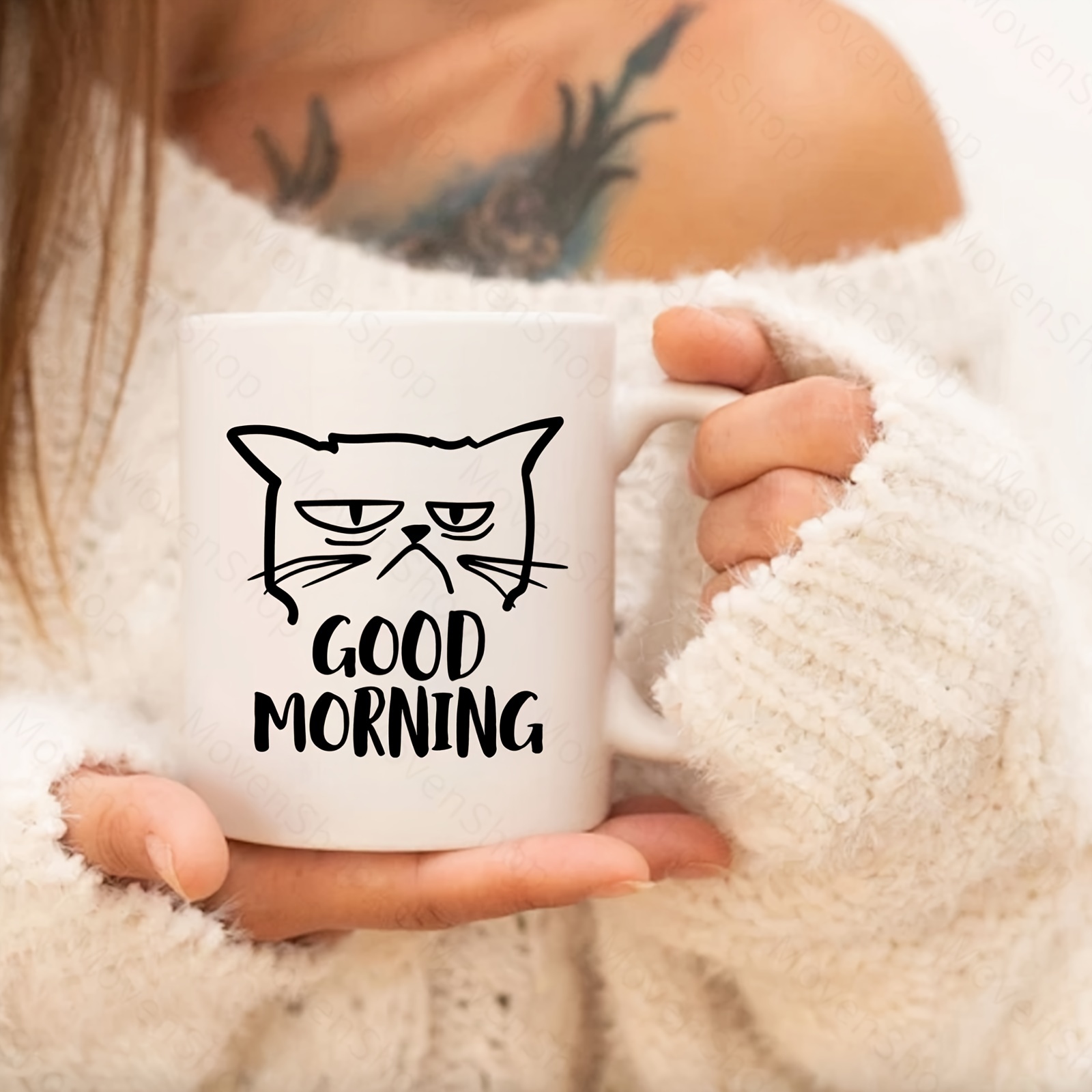 Taza Gato Good Moorning