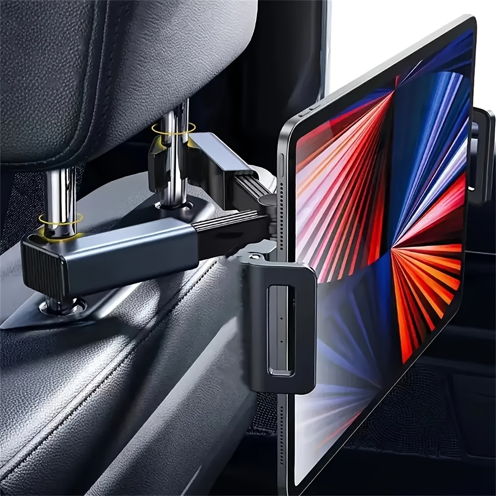 Holder 360° Rotating Adjustable Holder Car Headrest Tablet - Temu