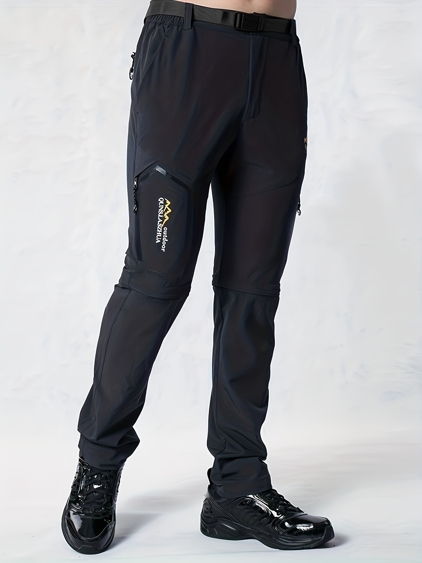 Men's Hiking Pants Quick Dry Convertible Lightweight Zip - Temu Canada