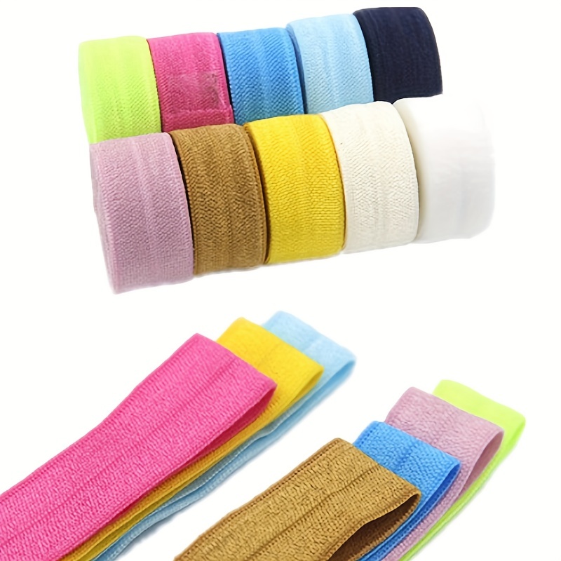 1M/roll Thick Elastic Band 75mm Wide Multi-color Flat Fold Over Elastic  Rubber Band Spandex Ribbon Garment Accessory - AliExpress