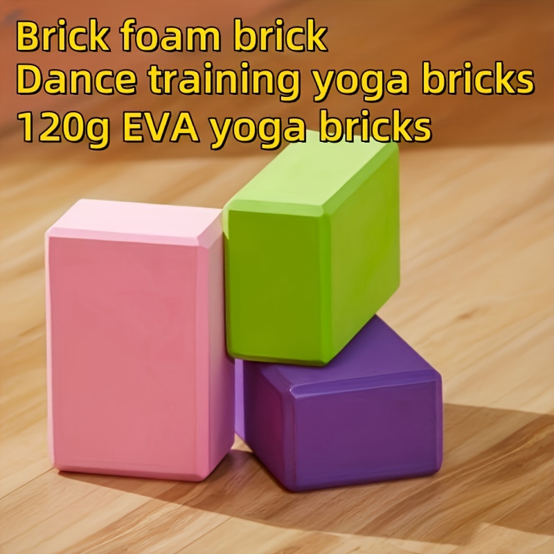 High Density Solid Color Yoga Brick Non slip Fitness Brick - Temu