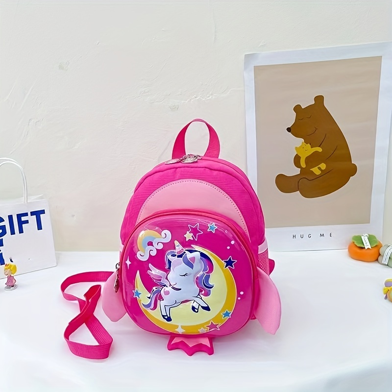 Children's Cartoon Pony Backpack Outdoor Casual Backpack