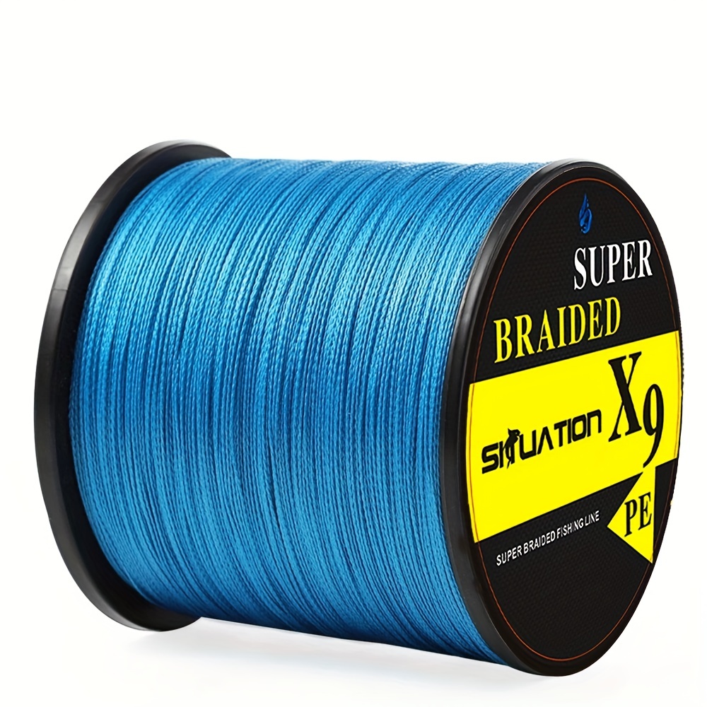 219yds Ultra Strong Wear resistant Fishing Line 9 strand Pe - Temu