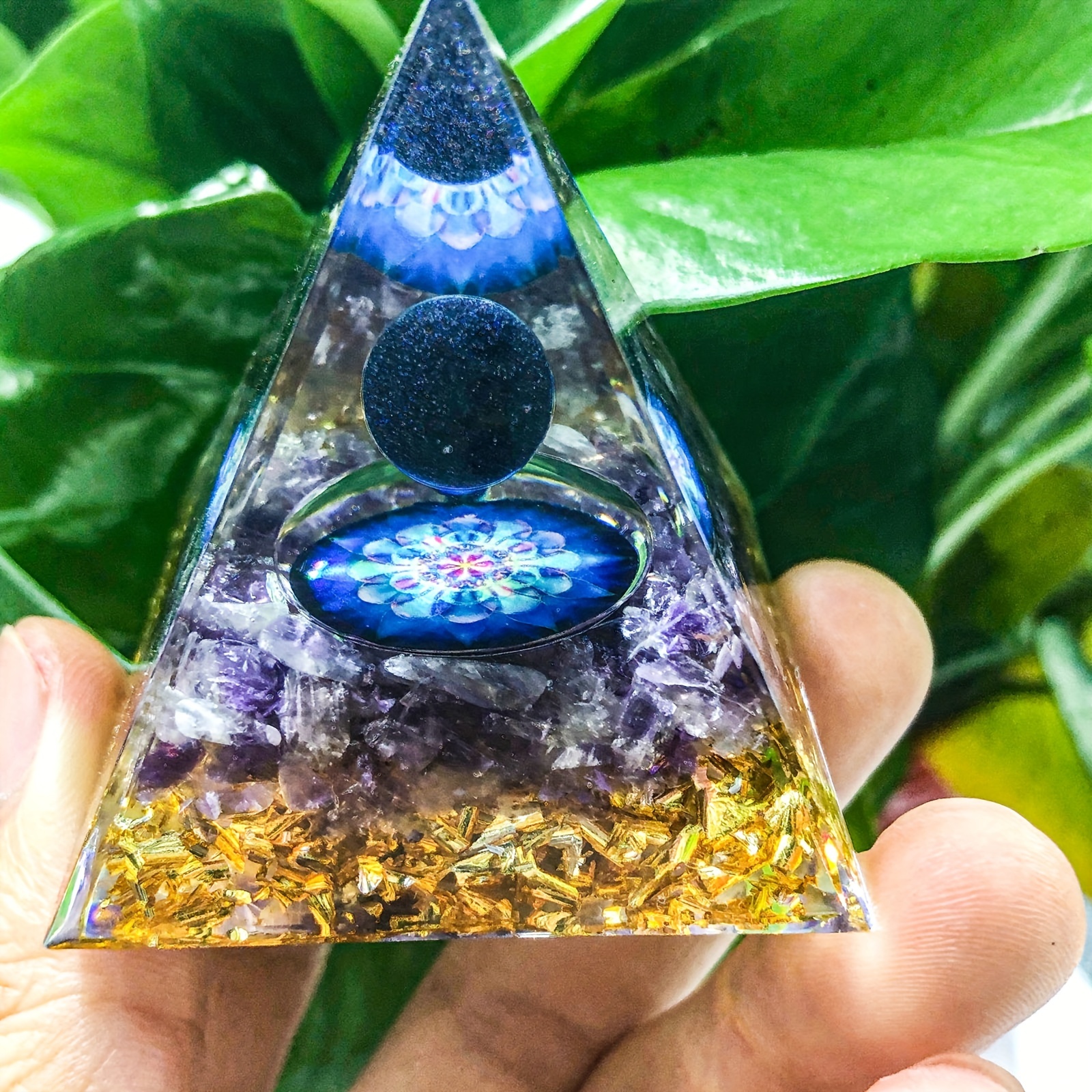 Orgone Pyramid Energy Transmitter Crystal Guardian Energy Generator