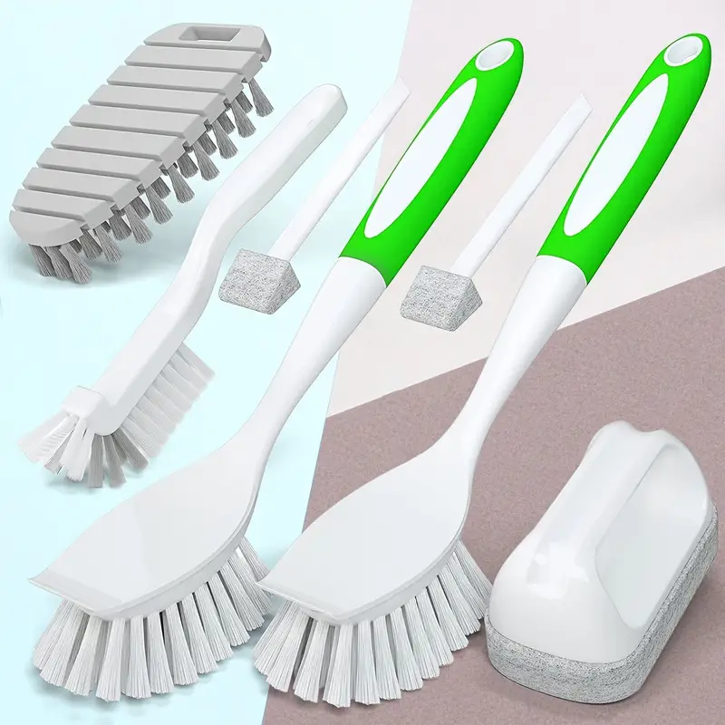 5 Pack Kitchen Cleaning Brush Set, Dish Brush For Cleaning