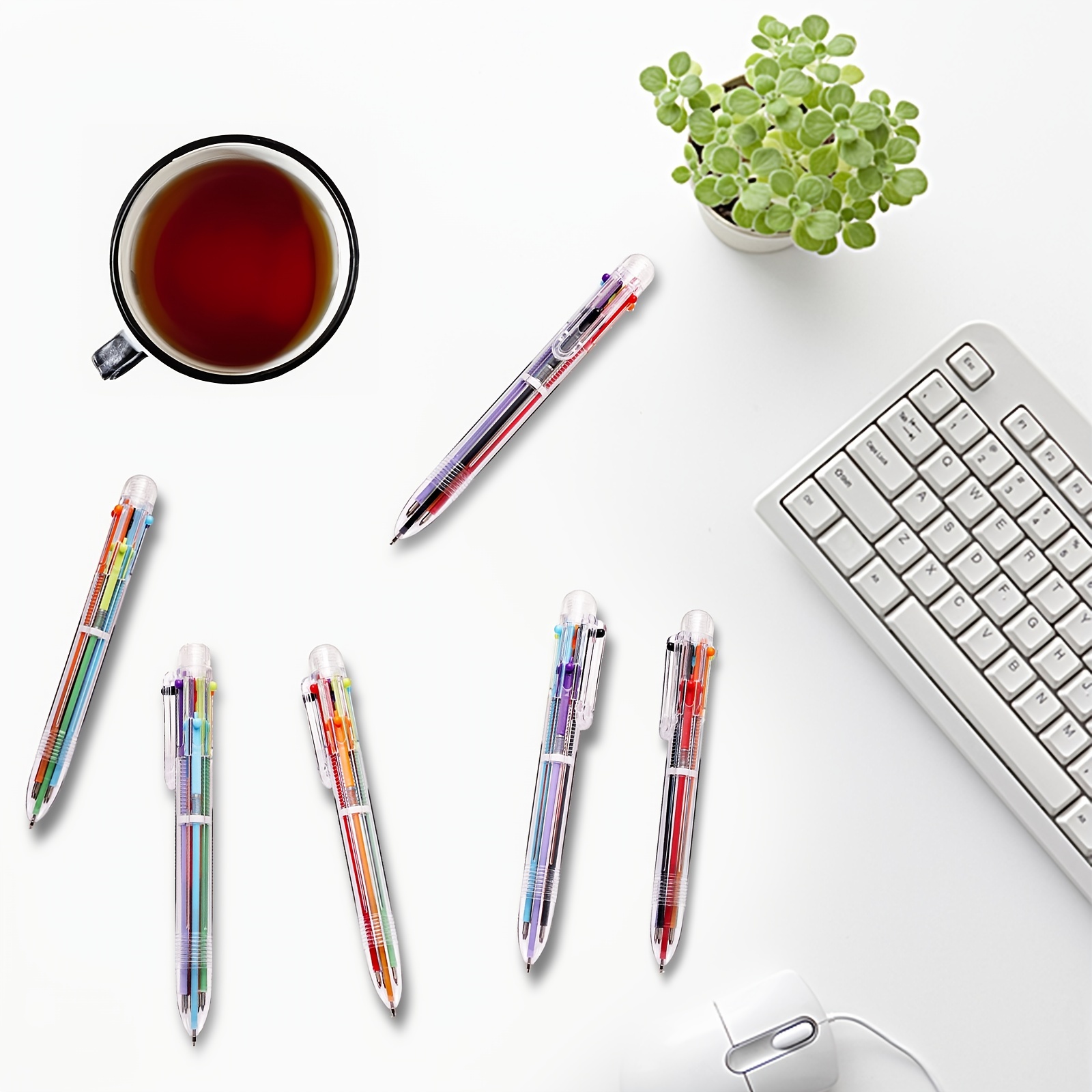 2 Multi colour ballpoint pen 10 colours Pen Multi colour ink Pens school  Office