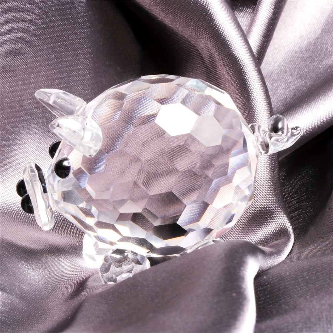 Crystal Pig Mini Statue, Home Desktop Decoration