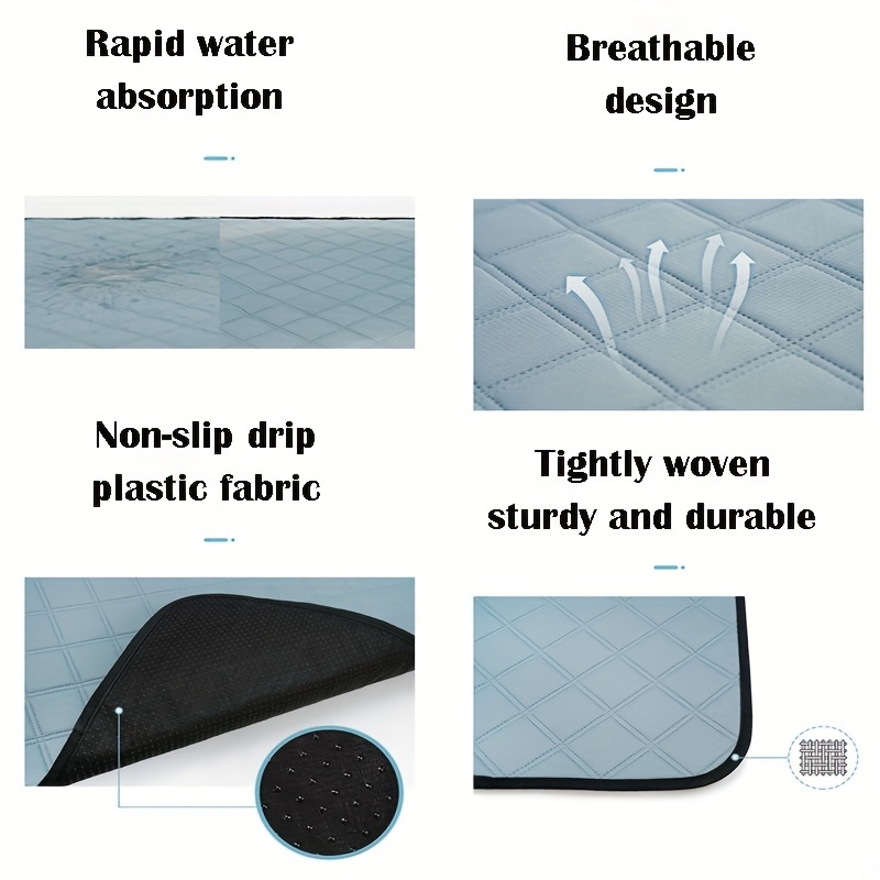 Breathable And Water absorbing Pet Urine Pad Non slip And - Temu