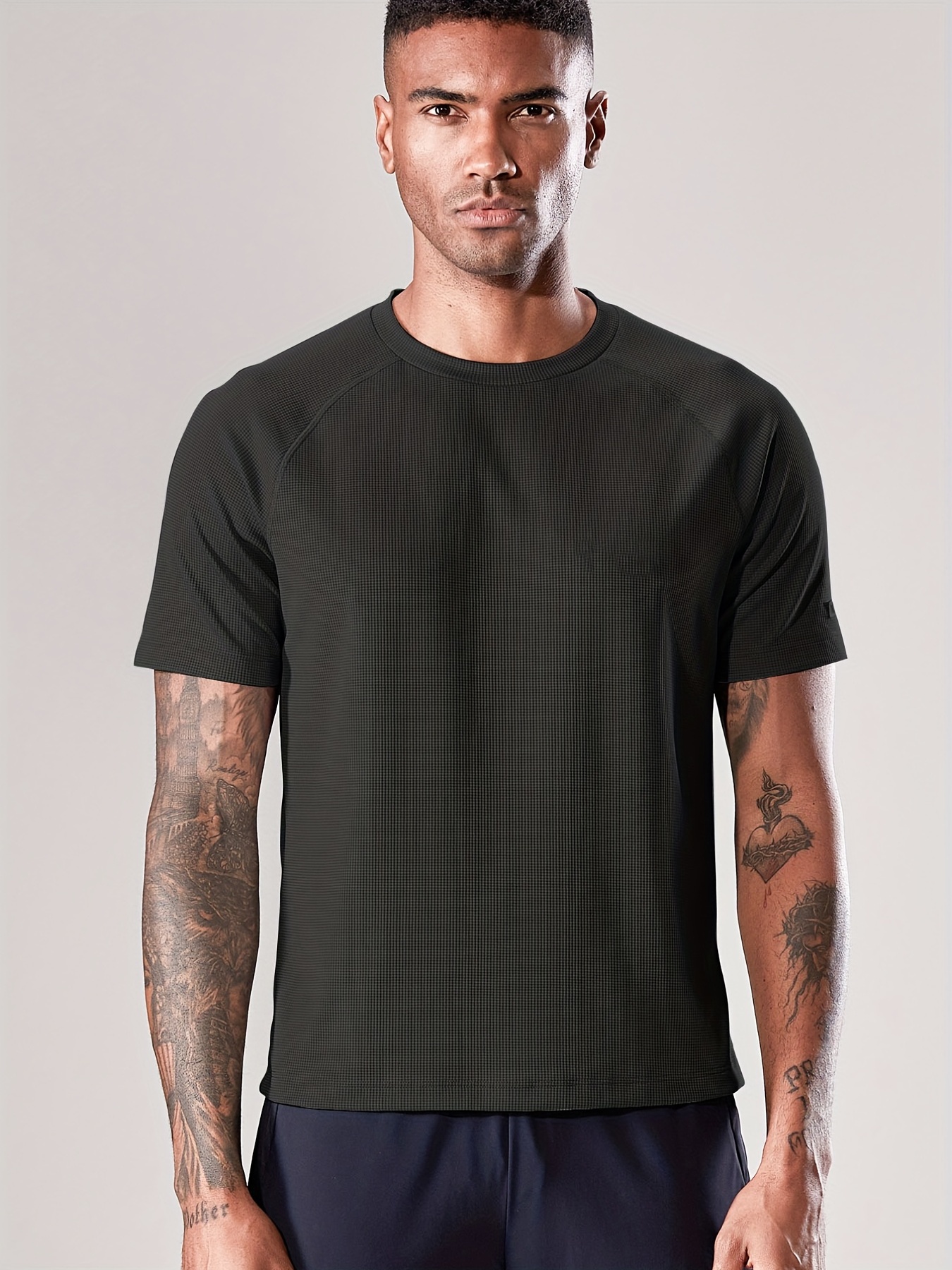 Camiseta Deportiva Transpirable Para Hombre Con Varios Colores