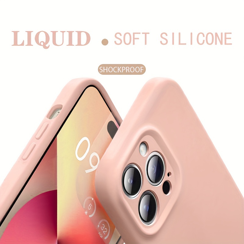 Funda De Silicona Para IPhone 14 Pro Max 13 12 11 14 Plus 2 En 1 Empalme A  Prueba De Golpes