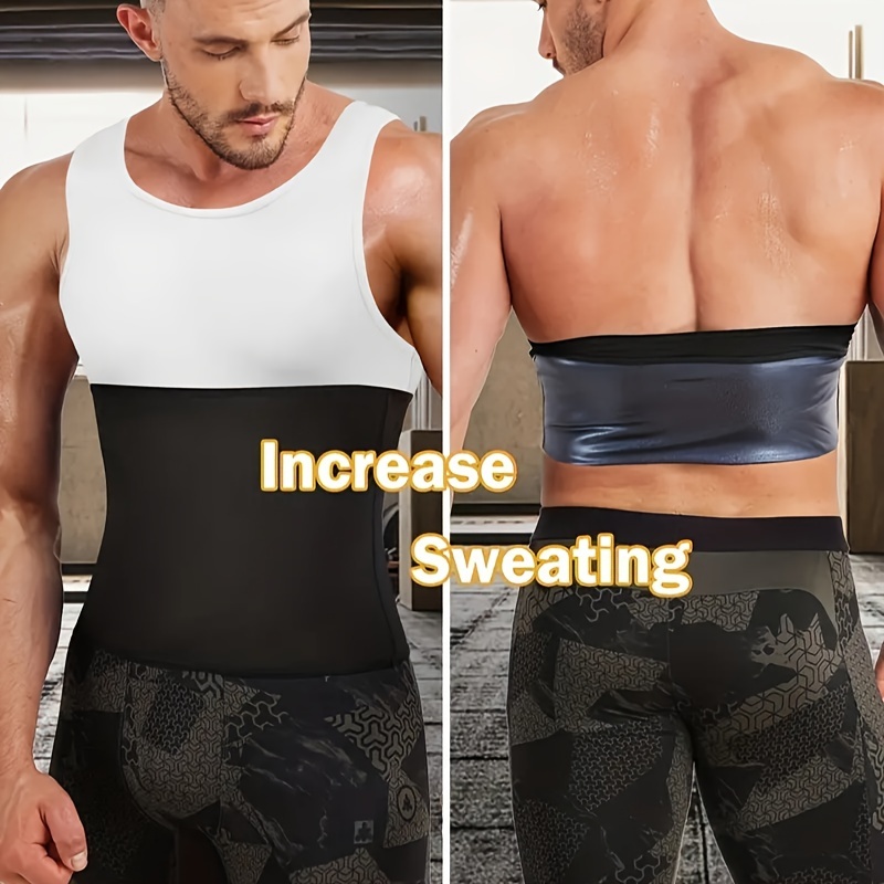 Men Waist Trainer Hot Sweat Body Shaper Neoprene Exercise Belt Slimming  Cincher