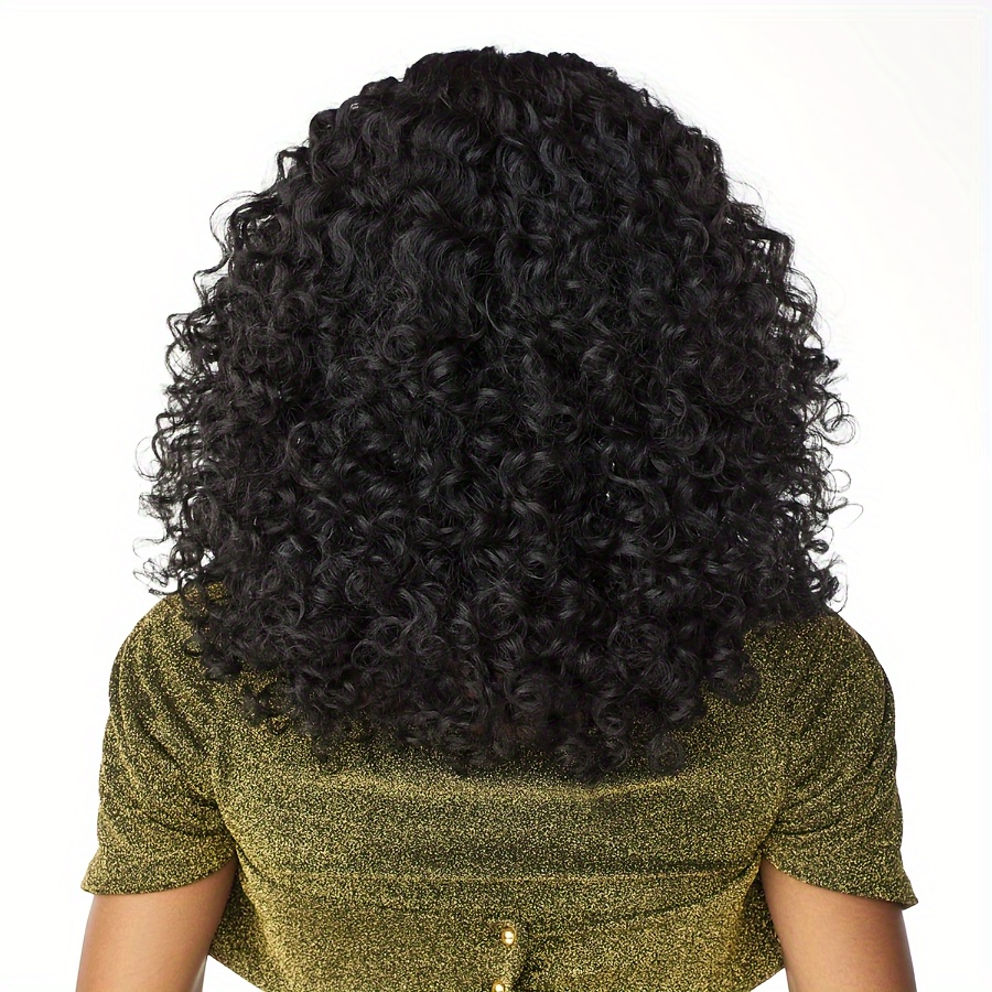 Brown clearance perm wig