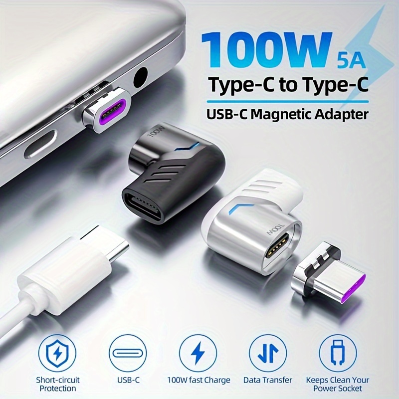 4pcs Adaptador Usb Usb C Convertidor Cable Tipo C Cargador - Temu Chile