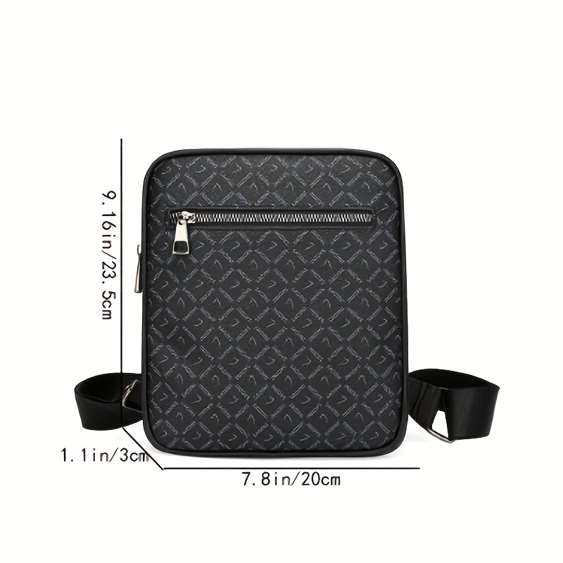 New Men's Casual Fashion Adjustable Printed Shoulder Bag For Daily