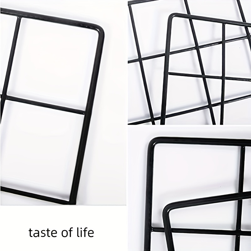 5pcs Decorative Wall Grid Wire Wall Grid Panel Picture Display