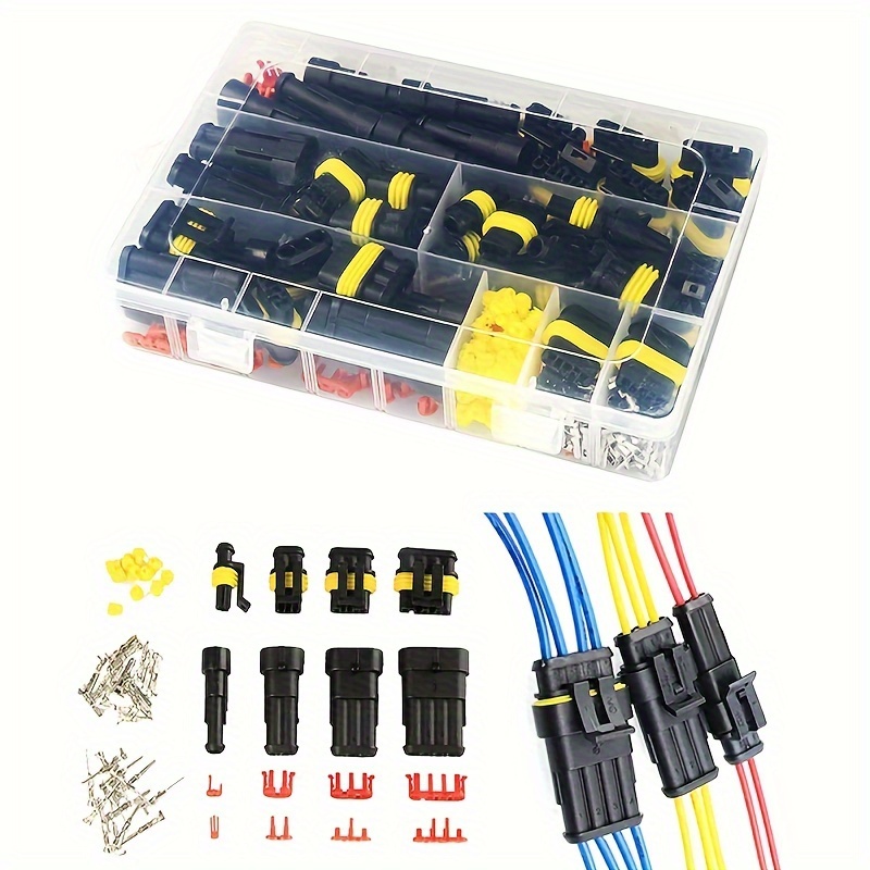 Wasserdichter Auto-Elektrostecker Wasserdichte Kits 1/2/3/4-polige  Steckverbinder