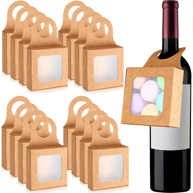 1pc Wine Glasses Storage Container With Dividers Box For Glassware Glasses,  Foldable Storage Box, Household Supplies