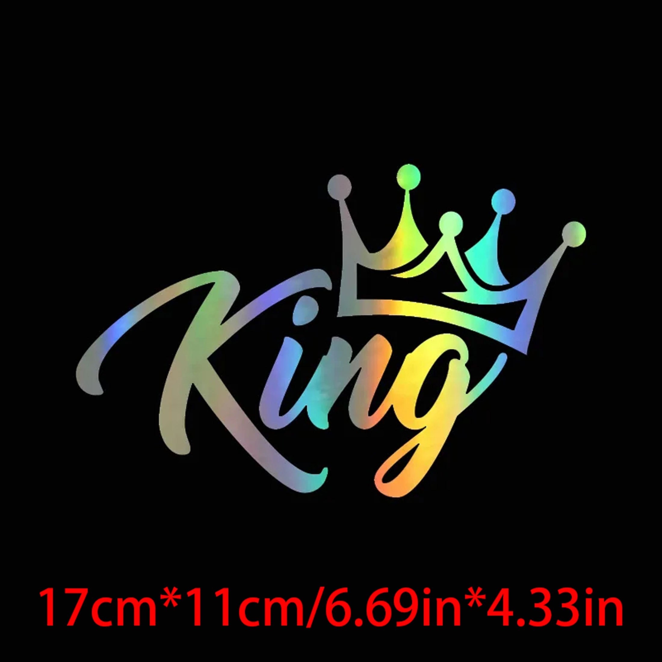 Exterior Accessories Tancredy Decals King Crown Stickers Bumper Sticker Car  Styling Decoration Car Door Body Window Vinyl Stickers From Automobiles789,  $9.46