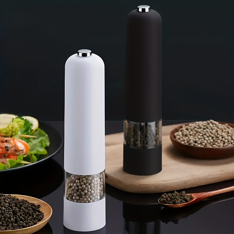 Electric Salt And Pepper Grinder Set - Automatic Spice Mill With Adjustable  Coarseness - Perfect For Cooking & Bbqs! - Temu