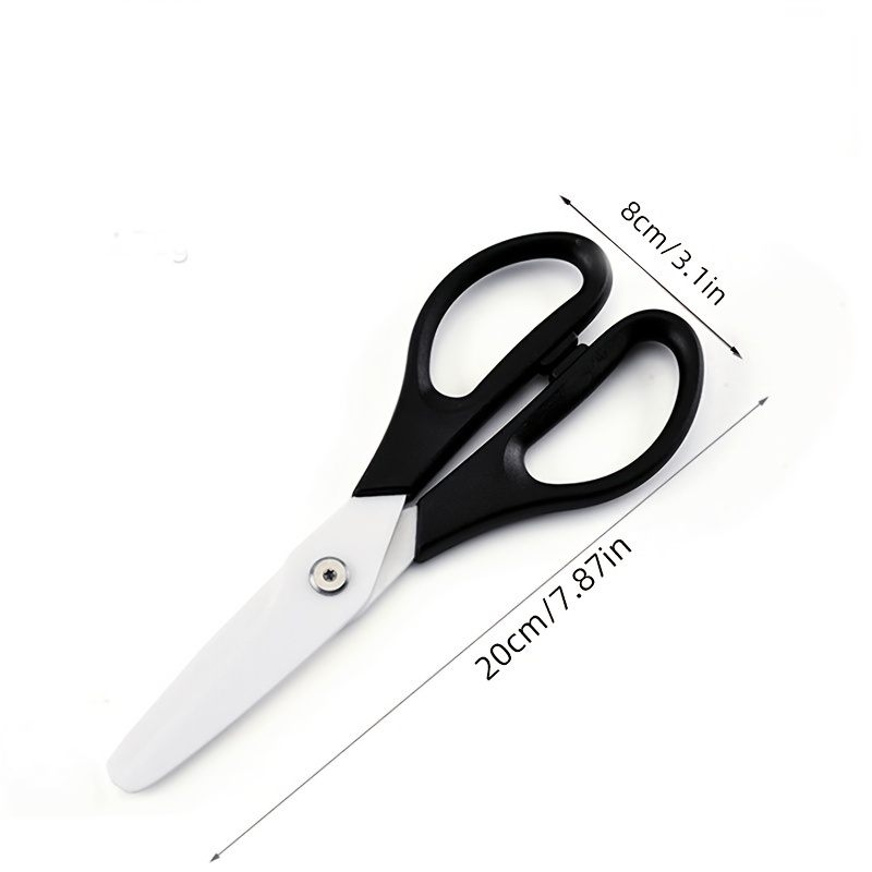 1pc Ceramic Scissors 8 Inches For Household Baby And - Temu